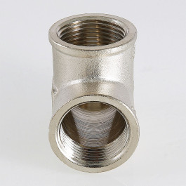Тройник переходной Valtec с ВР резьбой 1/2"x3/4"x1/2" мм арт.VTr.750.RN.040504