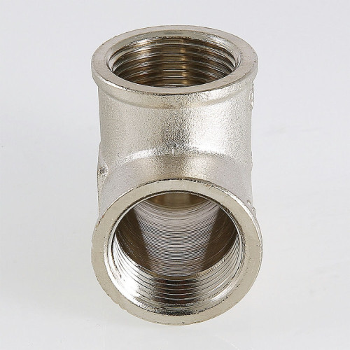 Тройник переходной Valtec с ВР резьбой 1/2"x3/4"x1/2" мм арт.VTr.750.RN.040504
