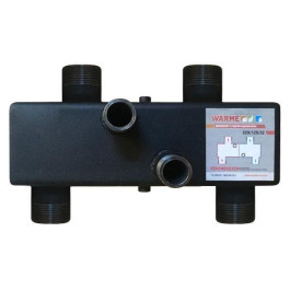 Гидроразделитель Warme WGR122.B с отводами под воздушный клапан и грязевик
