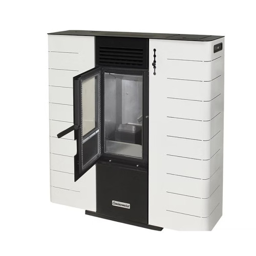 Пеллетный камин CENTROMETAL ZS10-B, белый Пеллетный камин CENTROMETAL ZS10-B, белый