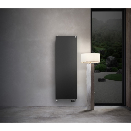 Вертикальный дизайн радиатор Royal Thermo Flat 400-1800 Noir Sable