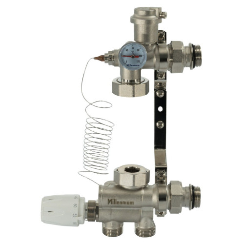 Насосно-смесительный узел Millennium нижнее подключение для насосов 25-40, 25-60 130мм.-180мм NGNP01/40 Насосно-смесительный узел Millennium нижнее подключение для насосов 25-40, 25-60 130мм.-180мм NGNP01/40
