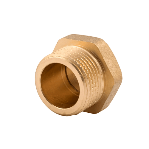Заглушка латунная резьбовая Elsen с НР резьбой 1/2"