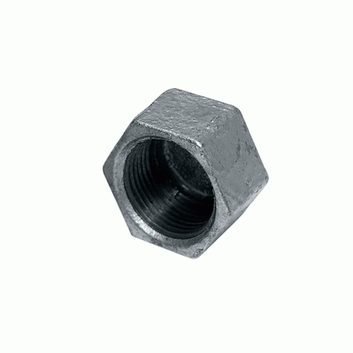 Заглушка чугунная оцинкованная Fittex Plus 15х1/2" с ВР резьбой Заглушка чугунная оцинкованная Fittex Plus 15х1/2" с ВР резьбой