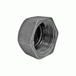Заглушка чугунная неоцинкованная Fittex Plus 15х1/2" с ВР резьбой