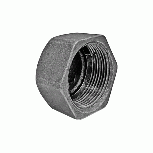 Заглушка чугунная неоцинкованная Fittex Plus 50х2" с ВР резьбой