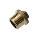Заглушка бронзовая Sanha Purafit 2" с НР резьбой, с квадратом, 3290 арт.132902