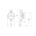 Циркуляционный насос для ГВС Grundfos Up 15 14 BX PM — фото 2