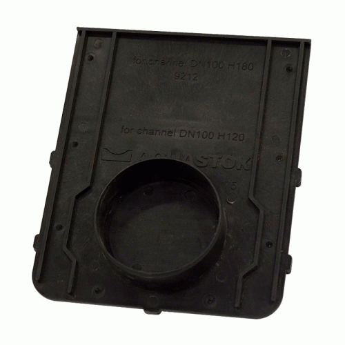 Заглушка торцевая пластиковая для DN100 H55-H70 AquaStok