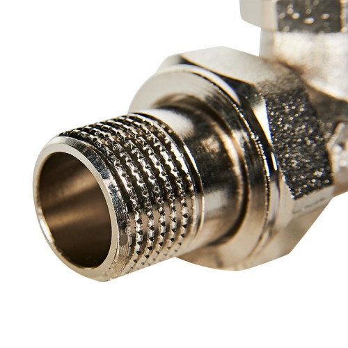 Клапан запорно-балансировочный Rommer 3/4", угловой