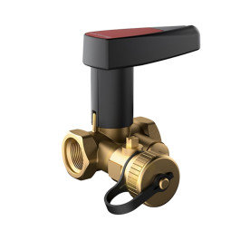 Запорный клапан Heizen Lock D15 с дренажем