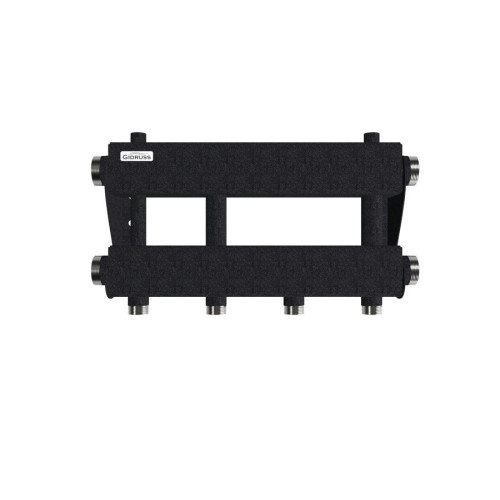 Коллектор модульный Gidruss MK-150-2х25 до 150 кВт 1 1/2" 3 контура Коллектор модульный Gidruss MK-150-2х25 до 150 кВт 1 1/2" 3 контура