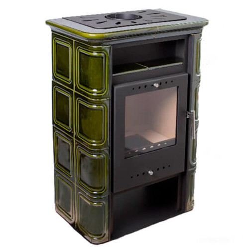 Печь-камин Nordflam Vera green Печь-камин Nordflam Vera green