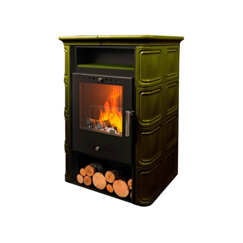 Печь-камин Nordflam Vera green Печь-камин Nordflam Vera green