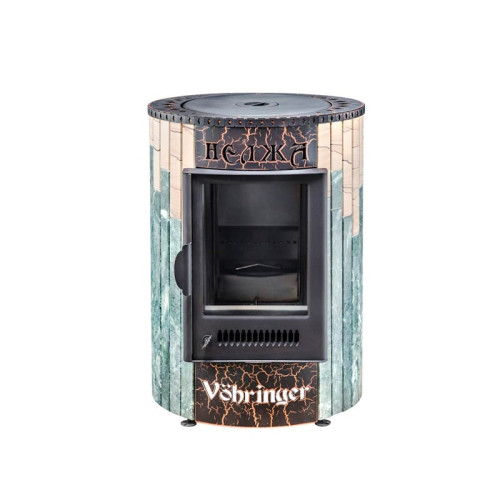 Отопительная печь Ферингер Нелжа в ламелях Змеевик + Окаменевшее дерево Отопительная печь Ферингер Нелжа в ламелях Змеевик + Окаменевшее дерево
