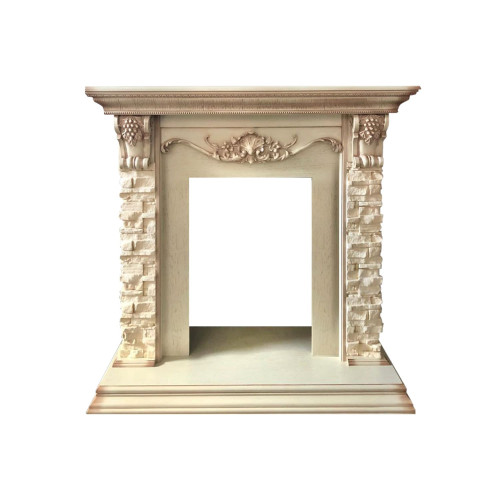 Royal Flame Adriana - Cлоновая кость с очагом Fobos FX Black