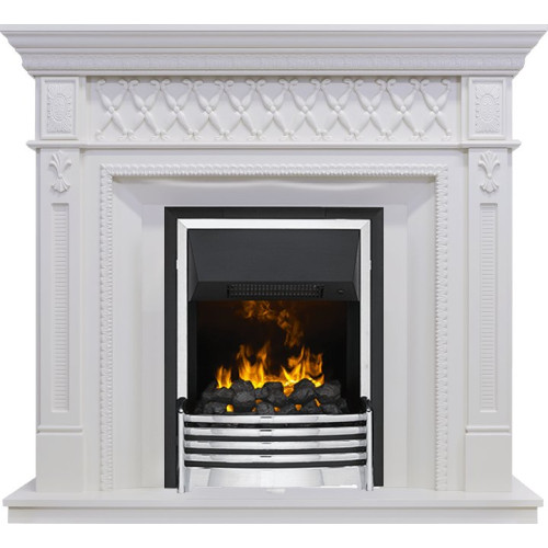 Dimplex Alexandria - Белый дуб с очагом Flagstaff