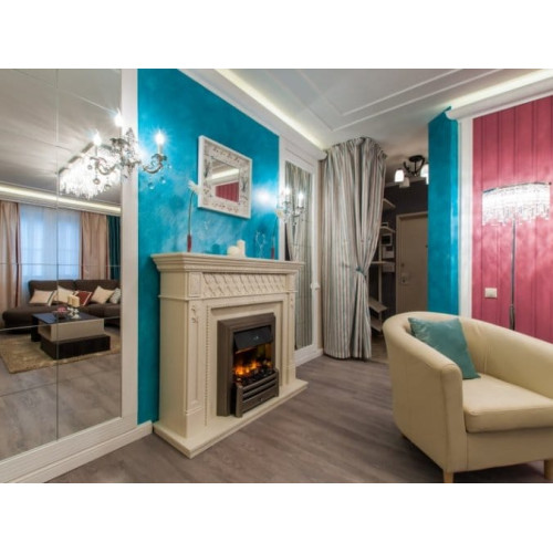 Dimplex Alexandria - Махагон коричневый антик