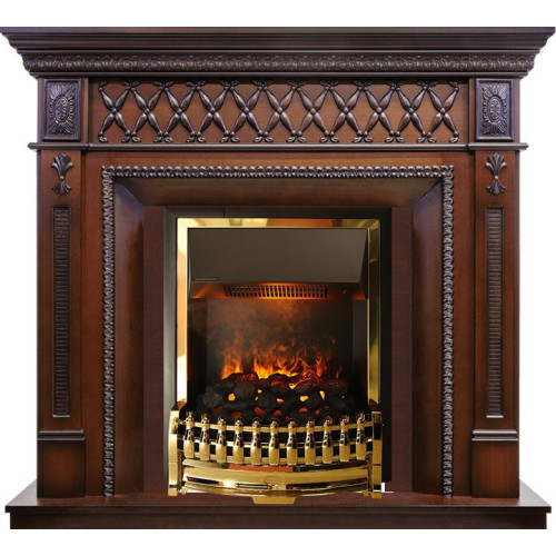 Dimplex Alexandria - Махагон коричневый антик с очагом Atherton