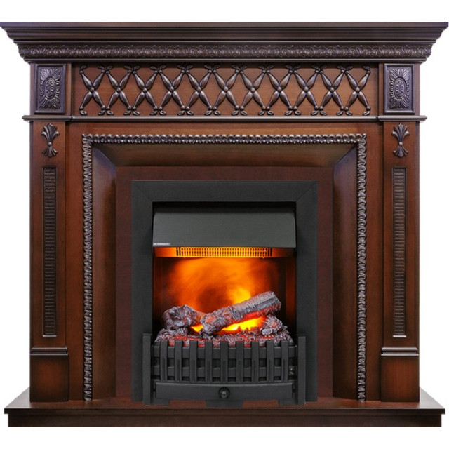 Dimplex Alexandria - Махагон коричневый антик с очагом Danville Black FB2