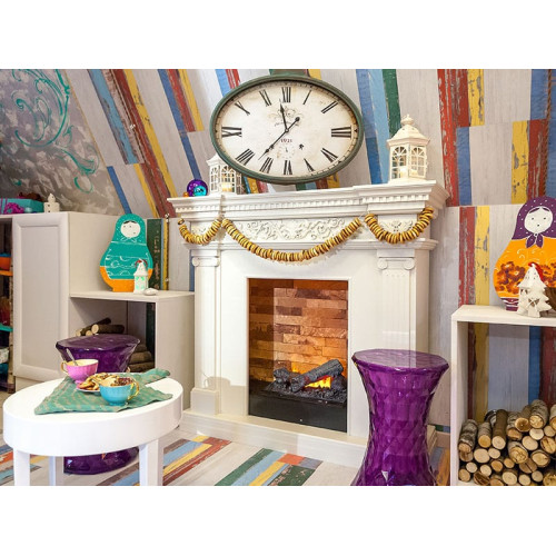 Dimplex Amalfi - Белый дуб