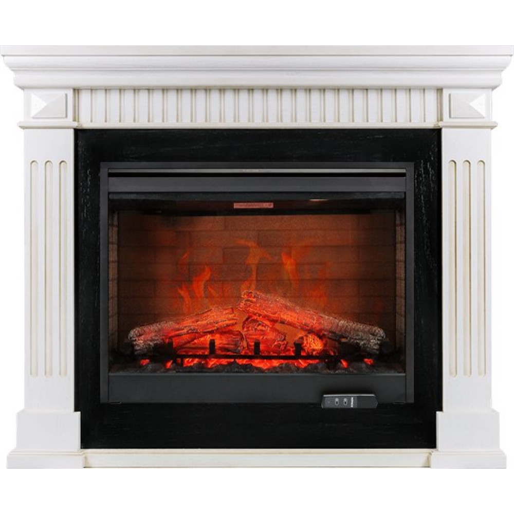 Dimplex America - Белый дуб с патиной с очагом Symphony 30 DF3020-EU
