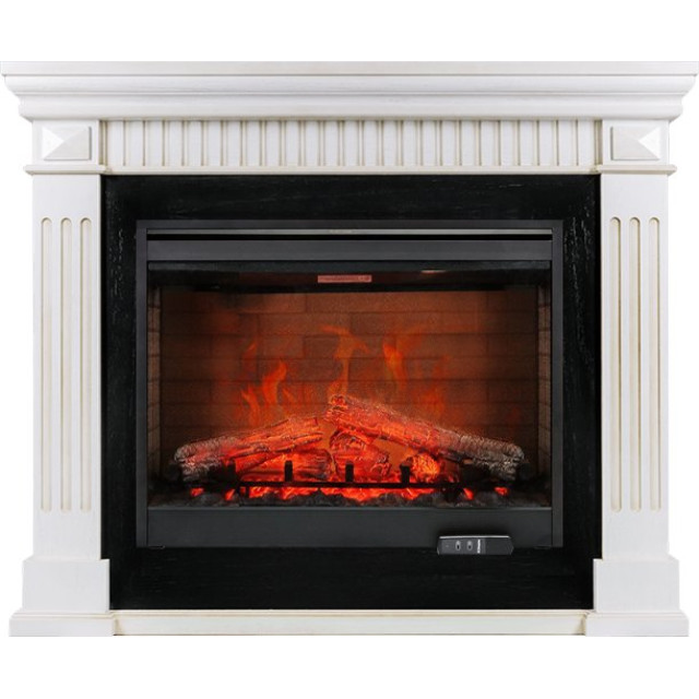 Dimplex America - Белый дуб с патиной с очагом Symphony 30 DF3020-EU