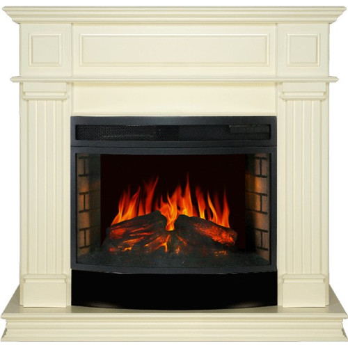Royal Flame Atlanta - Слоновая кость с очагом Dioramic 25 LED FX