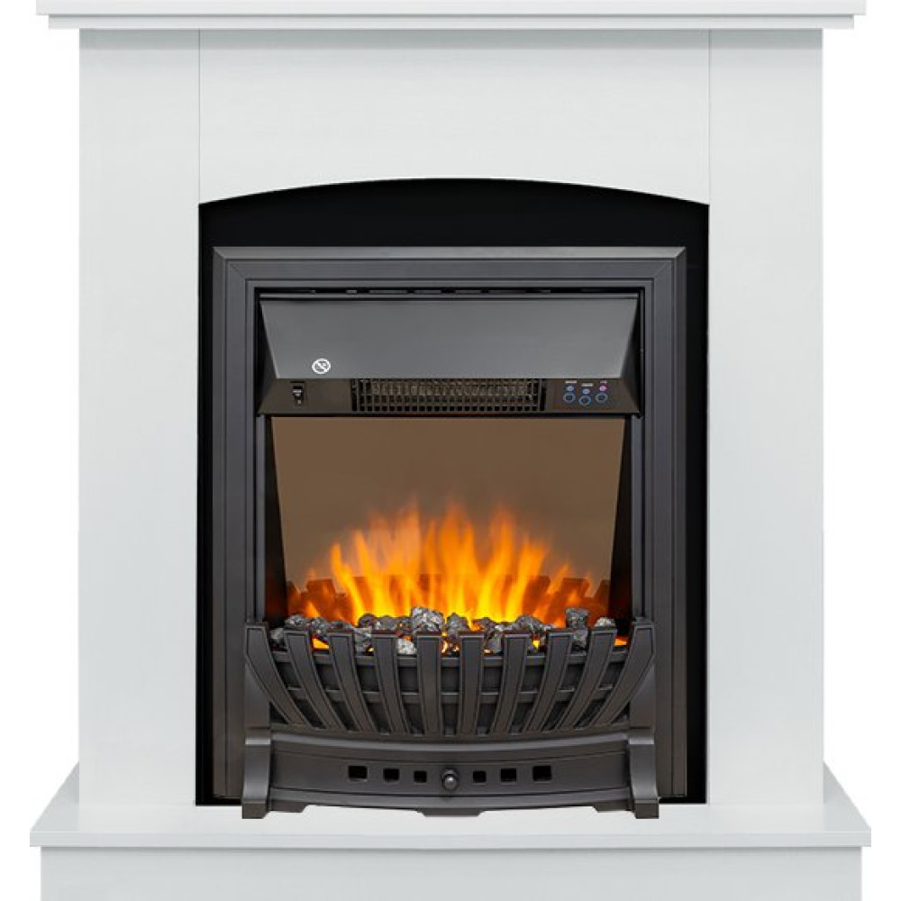 Royal Flame Barcelona SFT (Разборный) - Белый с очагом Aspen Black