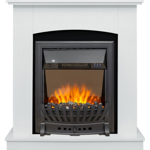 Royal Flame Barcelona SFT (Разборный) - Белый с очагом Aspen Black