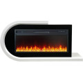 Royal Flame Basel L - Белый с черным с очагом Vision 42 LED