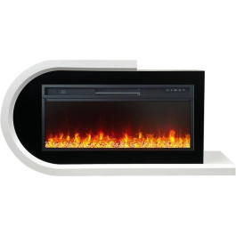 Royal Flame Basel L - Белый с черным с очагом Vision 42 LED