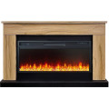 Royal Flame Bergen (Разборный) - Дуб галифакс (Ширина 1370 мм) с очагом Vision 42 LED