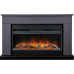 Royal Flame Bergen (Разборный) - Серый графит (Ширина 1370 мм) с очагом Vision 42 LOG LED