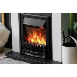 Royal Flame Bergen (Разборный) - Серый графит (Ширина 1370 мм) с очагом Vision 42 LOG LED