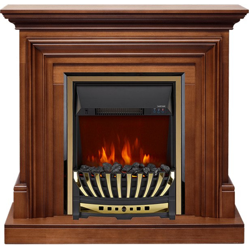 Royal Flame Bradford - Орех с очагом Aspen Gold