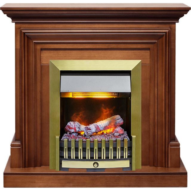 Dimplex Bradford - Орех с очагом Danville Antique Brass FB2