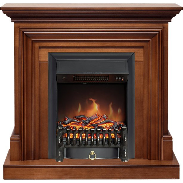 Royal Flame Bradford - Орех с очагом Fobos FX Black