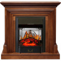Royal Flame Bradford - Орех с очагом Majestic FX M Black