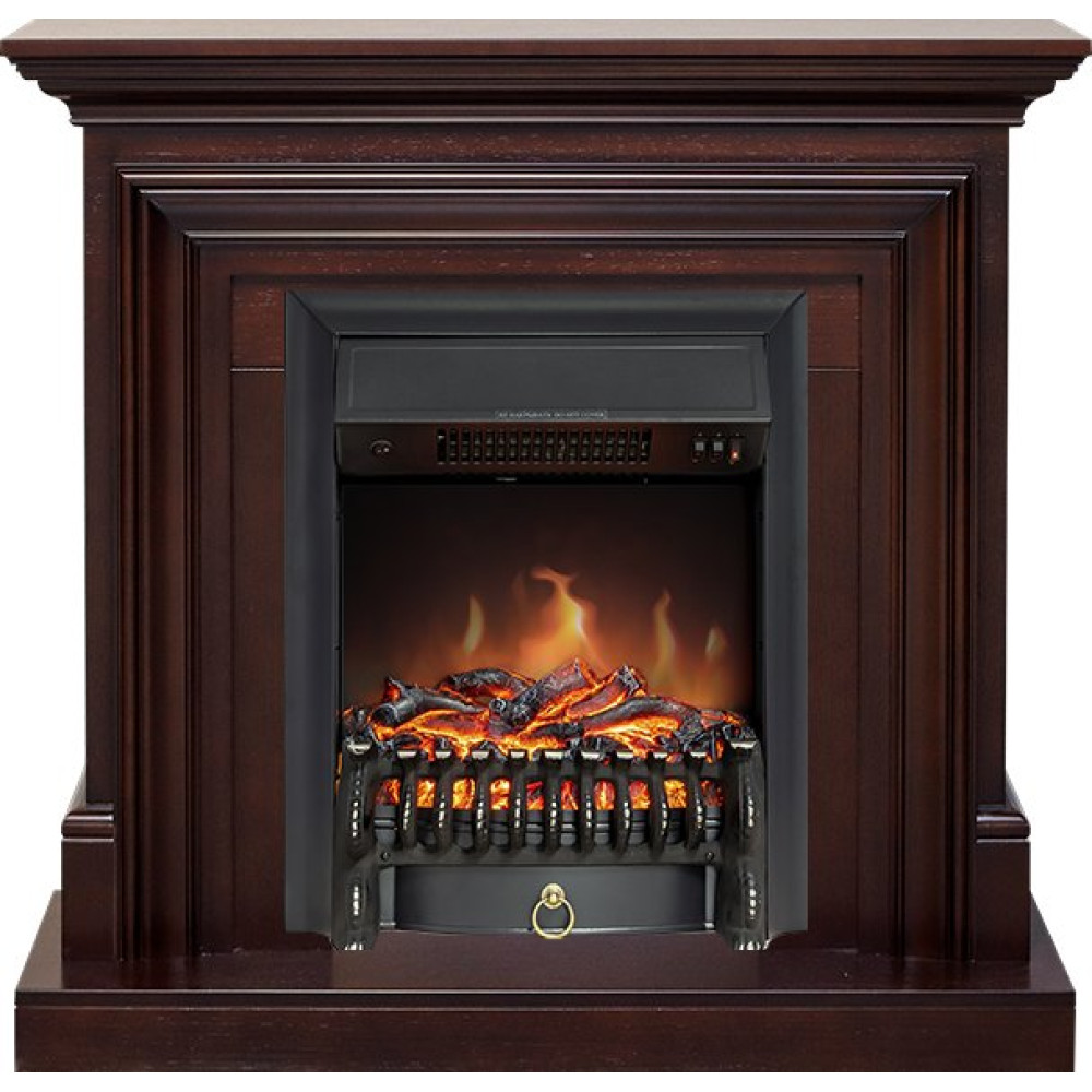 Royal Flame Bradford - Темный дуб с очагом Fobos FX Black
