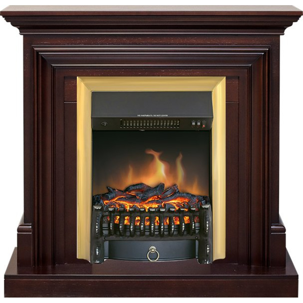 Royal Flame Bradford - Темный дуб с очагом Fobos FX Brass
