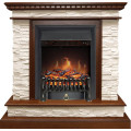 Royal Flame Calgary - Дуб / Сланец бежевый с очагом Fobos FX Black