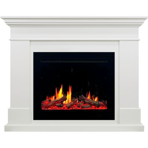 Royal Flame California - Белый с очагом 5D V-ART 25