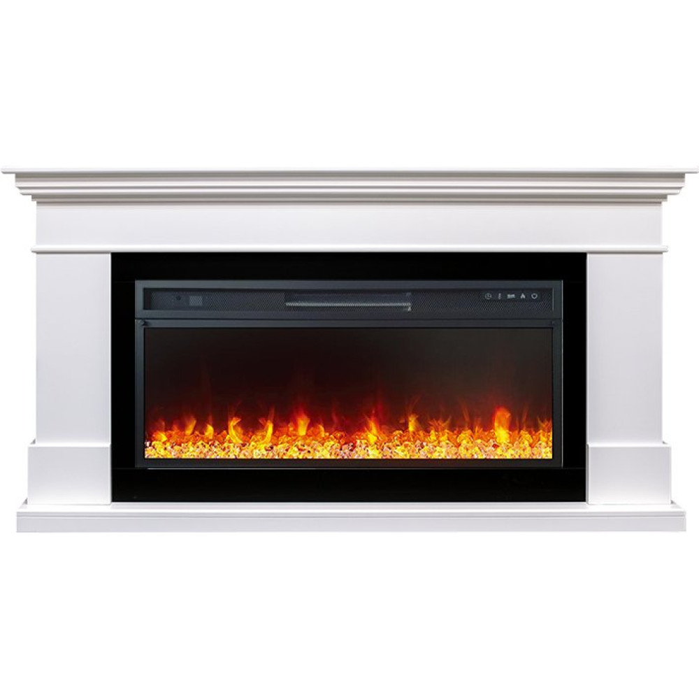Royal Flame California - Белый (Высота 850 мм) с очагом Vision 42 LED