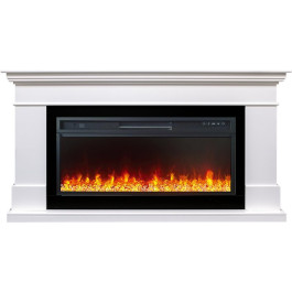 Royal Flame California - Белый (Высота 850 мм) с очагом Vision 42 LED