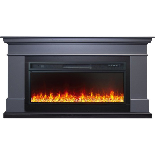 Royal Flame California - Серый графит (Высота 850 мм) с очагом Vision 42 LED
