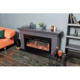 Royal Flame California SFT (Разборный) - Белый с очагом Aspen Black