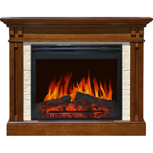 Royal Flame Cambridge - Темный дуб с очагом Jupiter FX New