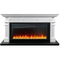 Royal Flame Carlyle - Белый с черным с очагом Vision 42 LED