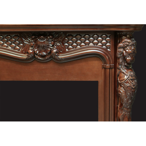 Dimplex Castle - Слоновая кость с темной патиной с очагом Symphony 30 DF3020-INT